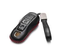 1 Pcs Car Key Shells for Porsche 718, 911, Panamera, Cayenne 4 Button, Remote Keyring Bag Keychain Holder Key Fob Cover Case Key Case Key Holder Wallet Accessories,B