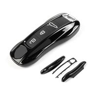 1 Pcs Car Key Shells for Porsche Cayenne 2018-2025 Panamera 2017-2024 911 2019-2023 Taycan 2019-2024, Remote Keyring Bag Keychain Holder Key Fob Cover Case Key Case Key Holder Wallet,I