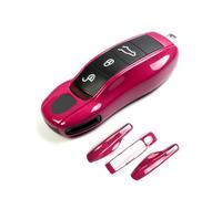 1 Pcs Car Key Shells for Porsche Cayman Panamera 911, Remote Keyring Bag Keychain Holder Key Fob Cover Case Key Case Key Holder Wallet Accessories,K