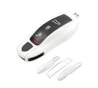 1 Pcs Car Key Shells for Porsche Cayman Panamera 911, Remote Keyring Bag Keychain Holder Key Fob Cover Case Key Case Key Holder Wallet Accessories,F