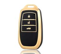1 Pcs Car Key Shells for Toyota Hilux Fortuner Highlander Land Cruiser Charm RAV4 Camry Prado Innova, Remote Keyring Bag Keychain Holder Key Fob Cover Case Key Case Key Holder Wallet,D