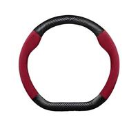 1 Pcs Car Steering Wheel Cover For Chevrolet For Trailblazer For Silverado For Tahoe For Traverse accessory(Type D red)