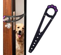 1 PCS Cat Door Latch Holder Universal Door Strap Pets Alternative Door Locks Adjustable Pet Door Latch Interior for Letting Cats In Keeping Dog Out