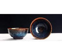 1 PCS Choice JianZhan Tenmoku Colorful Wide Mouth Tea Cup Handmade Ceramic kung fu Tea Cup - NO.33