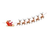 1 PCS Christmas Reindeer Bunting,Christmas Wall Decorations,Christmas Bunting,Merry Christmas Banner,Christmas Banner,Christmas Decorations,Office Christmas Decorations,Christmas Bunting Indoor