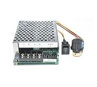 1 Pcs DC Motor Speed Controller, DC10-55V 40A Stepless Motor Controller with Digital Display, Ajustable Potentiometer, Forward-Brake-Reverse Switch