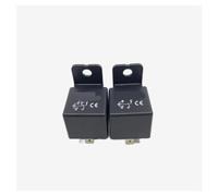 1 Pcs DC12V relay JD2912 type automotive relay 40A four-pin normally open/five-pin conversion(12V four pins)