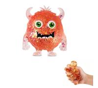 1 PCS Devil Squishy,Squishy Ghost,Squeezable Stress Relief Toys Perfect for Stress Relief, Party Favor Bag Fillers,Fun Desk Accessories for Kids and Adults(orange