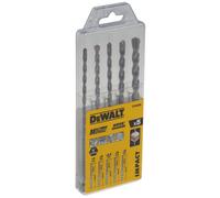 1 pcs - DeWALT 5-Piece Twist Drill Bit Set for Masonry, Multi-Material, 8mm Max,