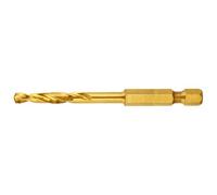 1 pcs - DeWALT DT50 Series Titanium Twist Drill Bit, 4.5mm Diameter, 74 mm Overa