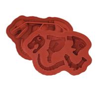 1 Pcs Dinosaur Chocolate Moulds Silicone, Dinosaur Bones Nonstick Food Grade Silicone Moulds, Funny Moulds DIY Baking Tool for Chocolate, Candy, Jelly Gummy Halloween Christmas Party