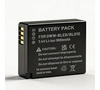1-Pcs DMW-BLE9 DMW-BLG10 battery, compatible with Panasonic DMW-BLG10E, Lumix DC TZ202, GX9, DC-LX100 II, TZ101, TZ91, TZ81, GF6, GX7, GX80 and LX100