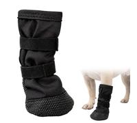 1 Pcs Dog Boots for Injured Paws Waterproof, Protective Paw Covers for Walking and Recovery, Non-Slip Sole for Wet Conditions， Dog Bandage Boots for Outdoor Activities, Size S with Adjustable Strap