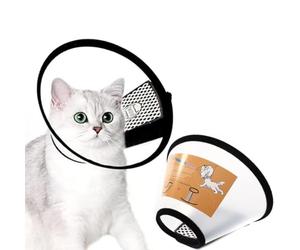 1 Pcs Dog Cone Collar Elizabethan Neck Collar Adjustable Pet Cone Protective Collar Cat Cone Collar for Dogs and Cats