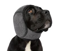 1 Pcs Dog Snood Ear Protectorr-Adjustable Magic Adhesive & Soft Polyester & Ear Protection,Perfect for Baths,Grooming,Thunder/Fireworks-Ideal for Small/Medium/Large Dogs,Pet Owners(Dog Ear Muffs)