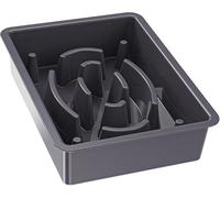 1 Pcs Dog Water Bowl Replacement Basic, Grey