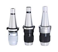 1 pcs Drill Chuck Arbor NT30 NT40 APU16 APU08 APU13 Keyless Integrated(Black Body NT30-APU08 Drill Wrench)