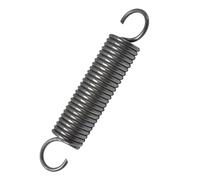 1 Pcs Dual Hook Tension Spring, 4 x 41 x 120mm, Wire Diameter 4mm, OD 41mm, Free Length 120mm, Spring Steel, S-Shaped Double Hook Spring