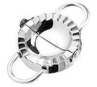 1 Pcs Dumpling Maker, 3'' Stainless Steel Empanada Maker Press, Pastry Tools Ravioli Mold Gyoza Maker Kitchen Accessories, Perfect for Gyoza, Empanada, Calzone, Pie, Ravioli