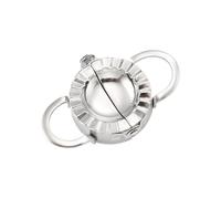 1 Pcs Dumpling Maker, 3'' Stainless Steel Empanada Maker Press, Pastry Tools Ravioli Mold Gyoza Maker Kitchen Accessories, Pie Maker, Dumpling Maker