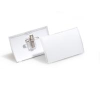 1 pcs - Durable Black Metal Badge Reel With Magnet Lock