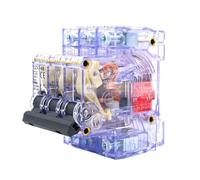1 Pcs DZ47-63 3P 16-63A Home Miniature Circuit Breaker 400V Din Rail Mountable Short Circuit Overload Dual Protection(32A)