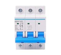 1 Pcs DZ47-63 3P 16-63A Three Phase Rail Circuit Breaker 380V Motor Protection Electrical Switch