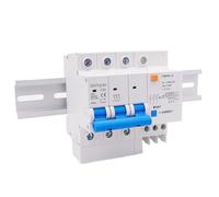1 Pcs DZ47LE-63 3P 16-63A 400V Three-Phase Residual Current Circuit