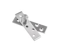 1 Pcs Eccentric 360 Degree Pivot Hinge - Stainless Steel Hidden Concealed Rotating Door for Window Cabinet (150 mm x 29 mm)