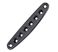 1 pcs Electric Guitar Spare Part Bridge String Thru Body Ferrules Bushing Plate 8-Hole Accessory