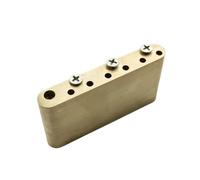 1 PCS Electric Guitar Tremolo System Bridge Stainless Steel Block Brass Block ， Compatible For Fender ，Mexico, Compatible For Squier， CV(ST Brass Block)