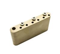 1 PCS Electric Guitar Tremolo System Bridge Stainless Steel Block Brass Block For Mexico Fender/Squier CV(ST Brass Block)