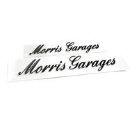 1 PCS Emblem Badge Decal Logo Sticker for MG HS 2017 2018 2019 2020 2021 2022 2023 2024, Car Emblems Decals Sticker Badge Decoration Accessories,Black-1pcs