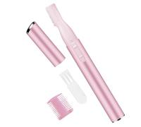 1 PCS Eyebrow Hair Removal for Women Men,Mini Portable Eyebrow Trimmer,Electric Eyebrow Shaver for Eyebrows, Lips, Cheeks, jaw, Whatever You Need(Pink)