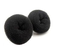 1 Pcs Fashion Doughnut Shape Roll Hair Tool Curler/Headband Black Durable design