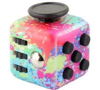 1 pcs Fidget Toy Cube Toy Sensory Toy With 6 Different Functions Stress Anxiety Relief Toy Killing Time Finger Toy Office Classroom Toy Gift for Adults And Children Infinity Cube Fidget Toy(Colour)
