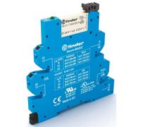 1 pcs - Finder 39 Series Interface Relay, DIN Rail Mount, 24V ac/dc Coil, SPDT
