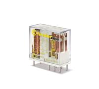 1 pcs - Finder PCB Mount Force Guided Relay, 12V dc Coil Voltage, 2 Pole, DPDT