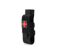 1 Pcs First Aid Combat Trauma Kit, Tactical MOLLE Emergency Tourniquet and Medic Shears Pouch TQ Holder Military Army First Aid Combat Trauma Kit CAT EMT