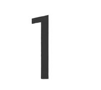 1 PCS Floating Exterior House Hotel Building 3D Digits Number Art Nordic Home Decor Wall Sticker Acrylic(1,10cm)