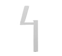 1 PCS Floating Exterior House Metal Building 3D Digits Number Art Nordic Home Decor Wall Sticker Acrylic(5*,5cm)