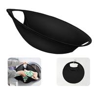 1 Pcs Foldable Laundry Hamper Basket - 26" Collapsible Laundry Basket for Easy Storage and Transport, Large pop-up laundry basket, Suitable For Dryers And Washing Machines（Black）