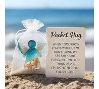 1 Pcs Forget Me Not Angel, Guardian Angel Gifts for Bereavement, Memorial Grieving Keepsake with Inspirational Message Card, Sympathy Gift for Personal Remembrance Grieving Friends (Style-B)
