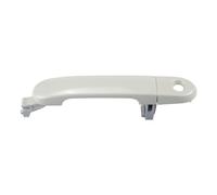 1 Pcs Front Left Car Exterior Door Handle for Nissan for Versa 2007-2012 for Tiida 2007-2011 82640-EL12A 82641-EL12A(White Front Left)