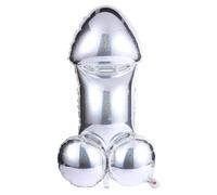 1 Pcs Funny Prank Large Bachelorette Party Balloon Inflatable Hen Bridal Decorations Shower Inflatable Balloon Photo Prop Supplies Decoration Tool Wedding Game Toy Set N24