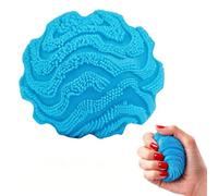 1 PCS Fuzz Ball Squishy Fidget Toys Bring A Box, Blue Squishys Fuzzball Squishes, Blue Fidgets Squishy Toys, Cheap Squishies Cheap Slow Rising Squishies for Office School