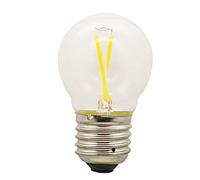 1 pcs G45 E27 Mini Globe LED Filament Bulb Warm White 2700K,2W= 20W,Non Dimmable, 360 Degree Beam Angle, LED Edison Screw Light Bulb, Energy Saving Light Bulbs,