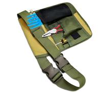 1 Pcs Gardening Tools Belt Bag,Multifunctional Waist Tool Belt Pouch with Adjustable Belt Clip,Unisex Pocket Tool Belt Pouch for Carpenters, Gardeners, Builders and Joiners