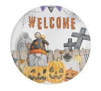 1 PCS Glass Strong Decorative Magnets for Fridge Halloween Spooky Boo Fall Welcome Magnets Hocus Pocus Pumpkin Gnome Locker Magnets for House Classroom Fridge Magnets Decoration