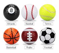 1 Pcs Golf Practice Ball Multicolors Golf Balls Drop Ship
